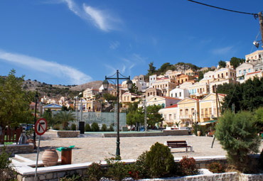 Yialos, the main square