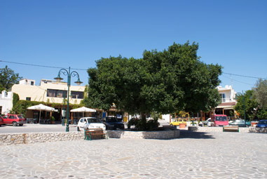 Psinthos, the main square