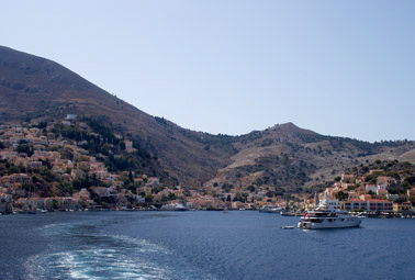 Symi, view from the sea
