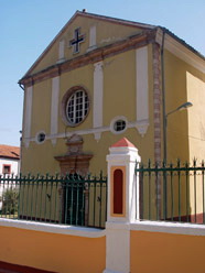 Karousades, the church
