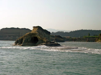 Sidari coast
